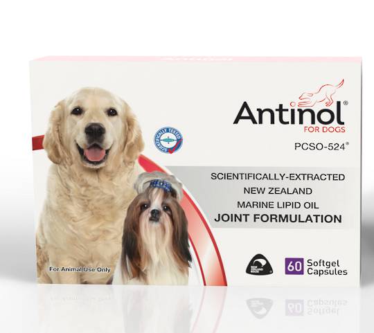 Antinol® for Dogs - Joint formulation gel capsules 60 cap